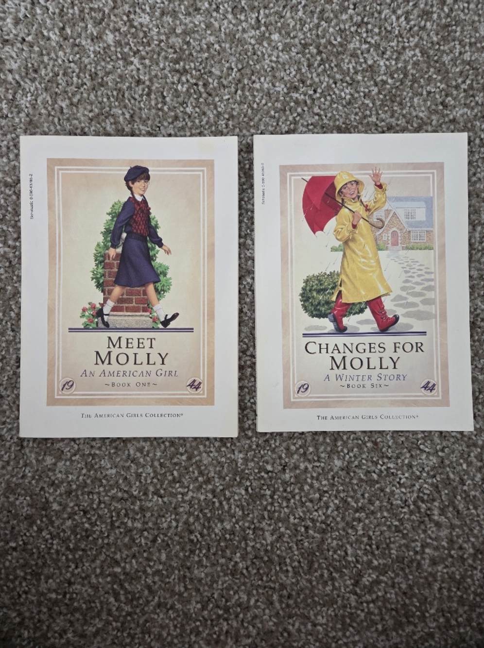 Meet Molly & Changes for Molly Paperback American Girl Set Of 2 Books
